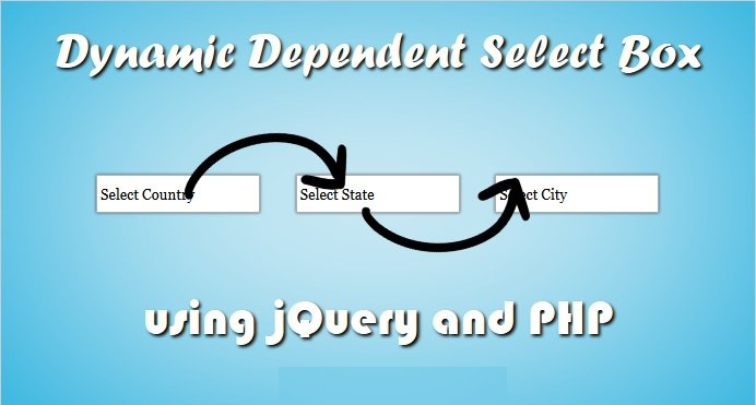 Dynamic Dependent Select Box using jQuery and PHP